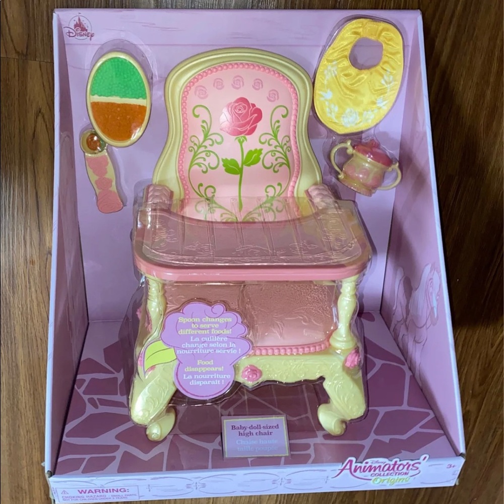 Disney animators high chair belle